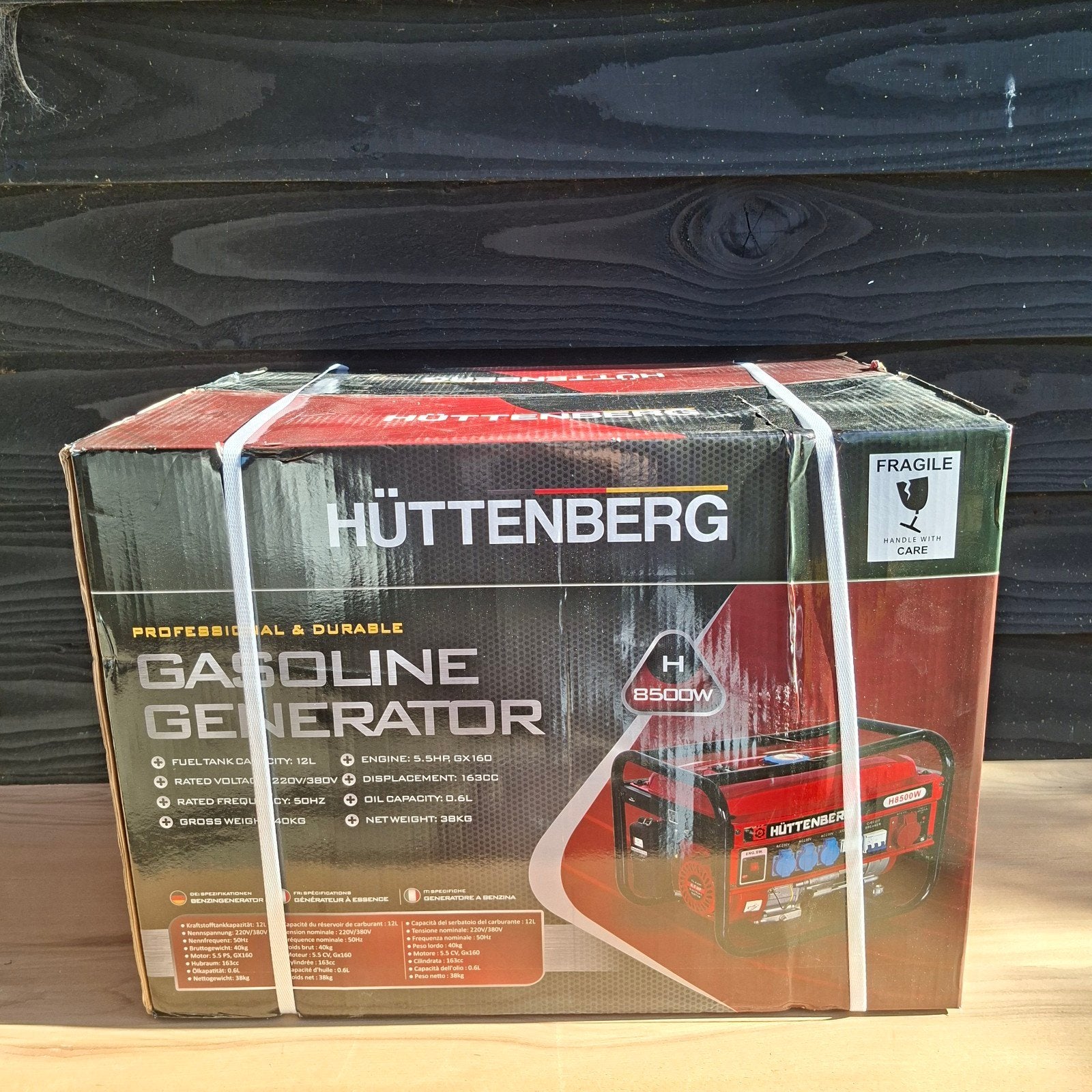Nieuwe Huttenberg trekstart aggregaten - H8500W - voorradig!, Caravans en Kamperen, Ophalen of Verzenden
