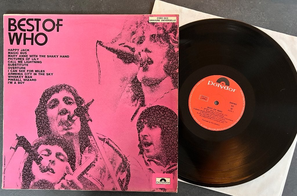 THE WHO - Best of Who ( LP ), Cd's en Dvd's, LP, Originele persing, Ophalen of Verzenden, Zo goed als nieuw