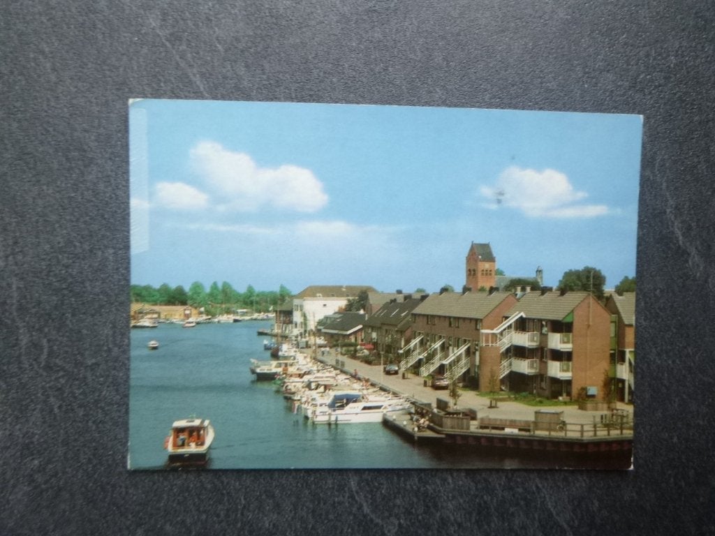 Grouw, baai, boten 1987, Verzenden, 1980 tot heden, Gelopen, Noord-Brabant