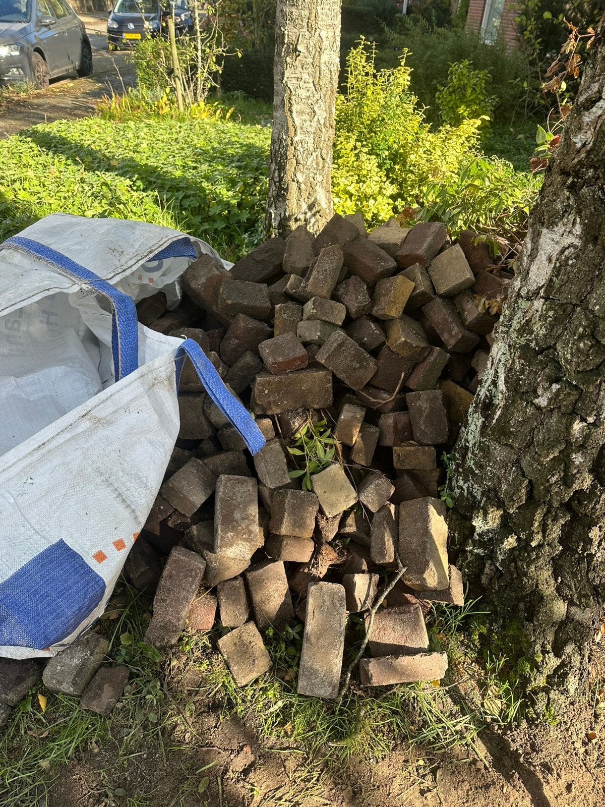 Broodjes en oude waaltjes, Doe-het-zelf en Verbouw, Ophalen, Gebruikt, Bakstenen