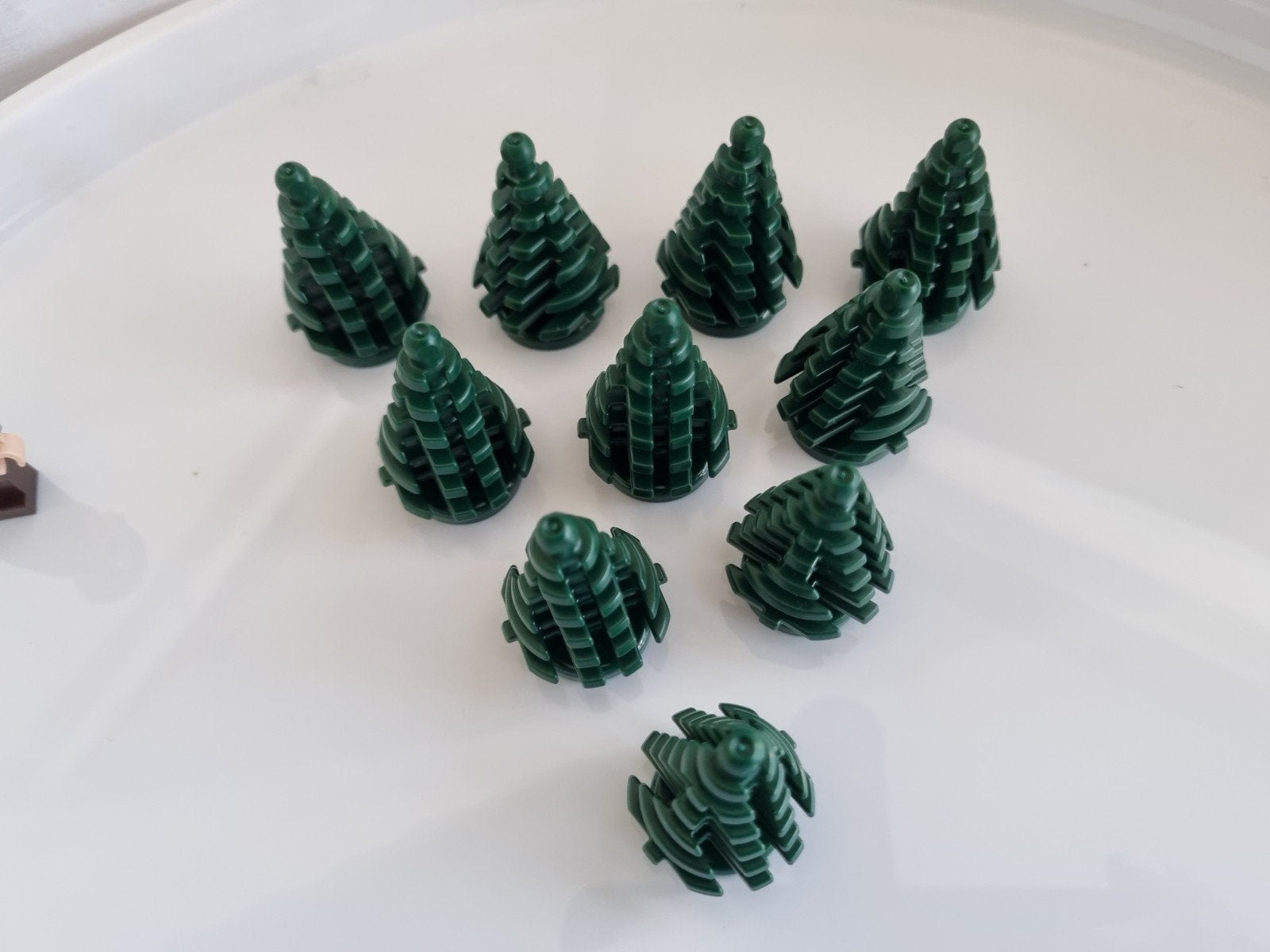10 nieuwe lego boompjes / dennen Earth Green, Ophalen, Overige thema's, Lego, Nieuw