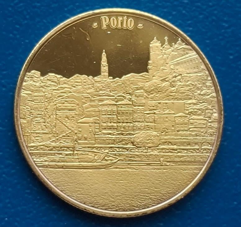 Portugal - Herinneringsmedaille van de stad Porto, Verzenden, Overige materialen, Buitenland