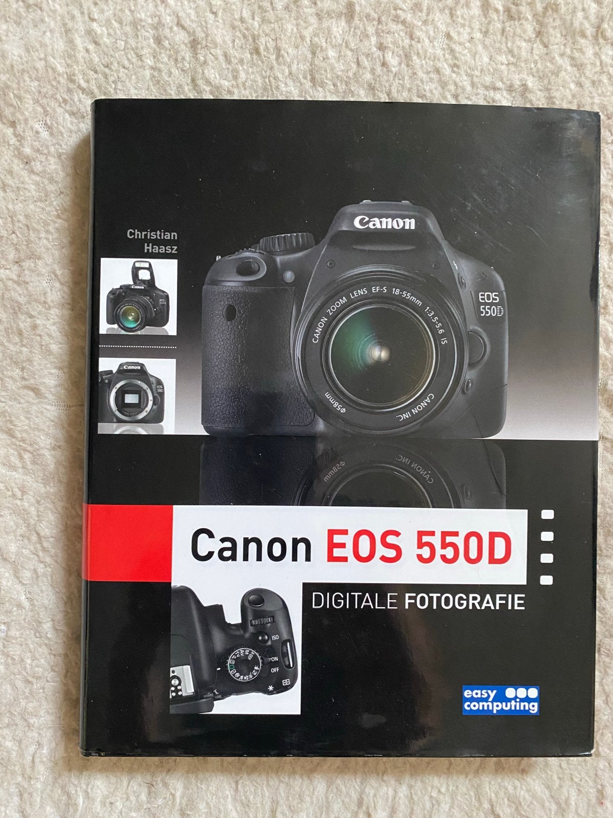 BOEK over: De Canon EOS 550D, Ophalen of Verzenden, Zo goed als nieuw