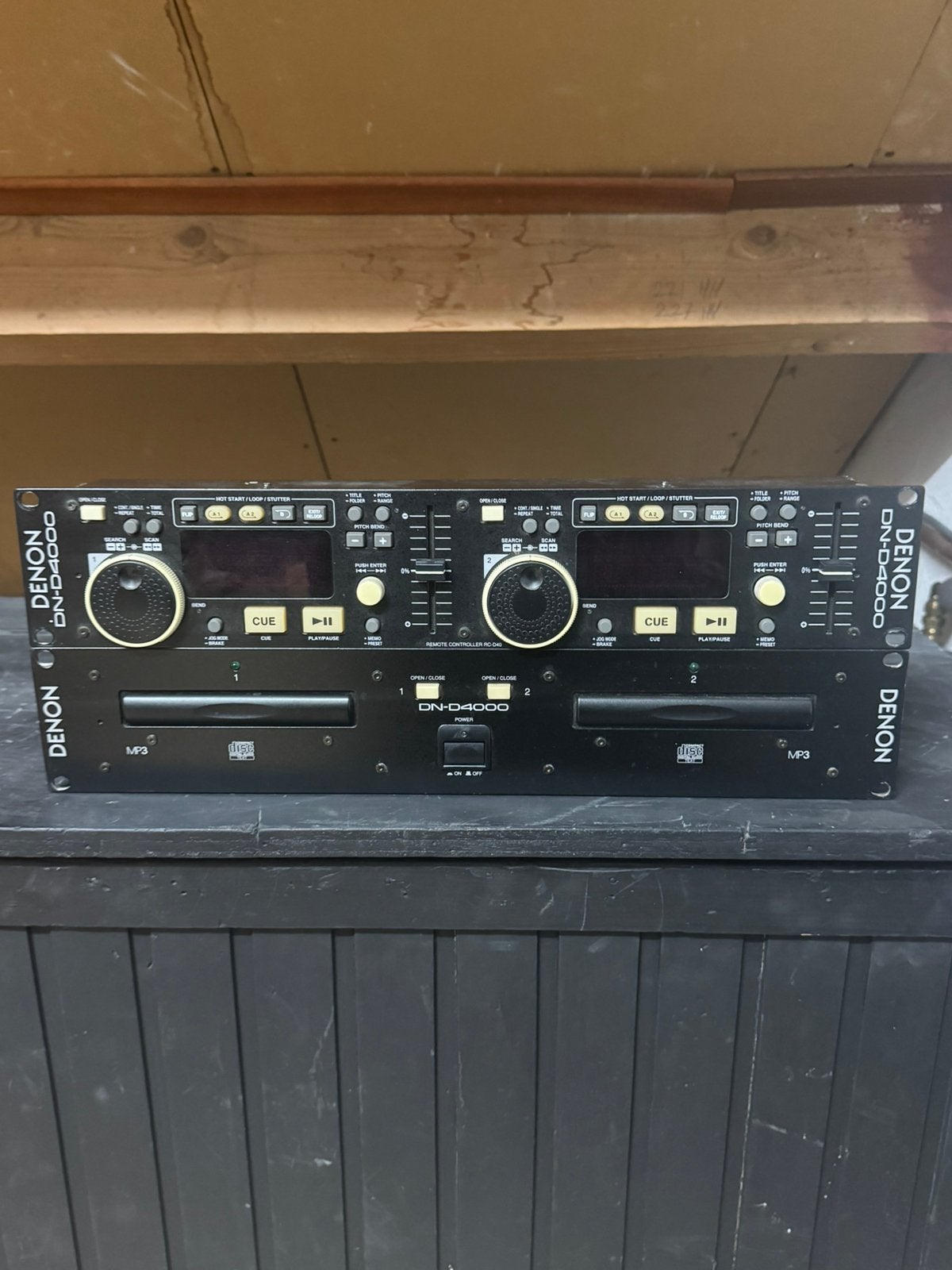 Te Koop: Denon Dubbele CD speler, Ophalen, Zo goed als nieuw, Dj-set, Denon