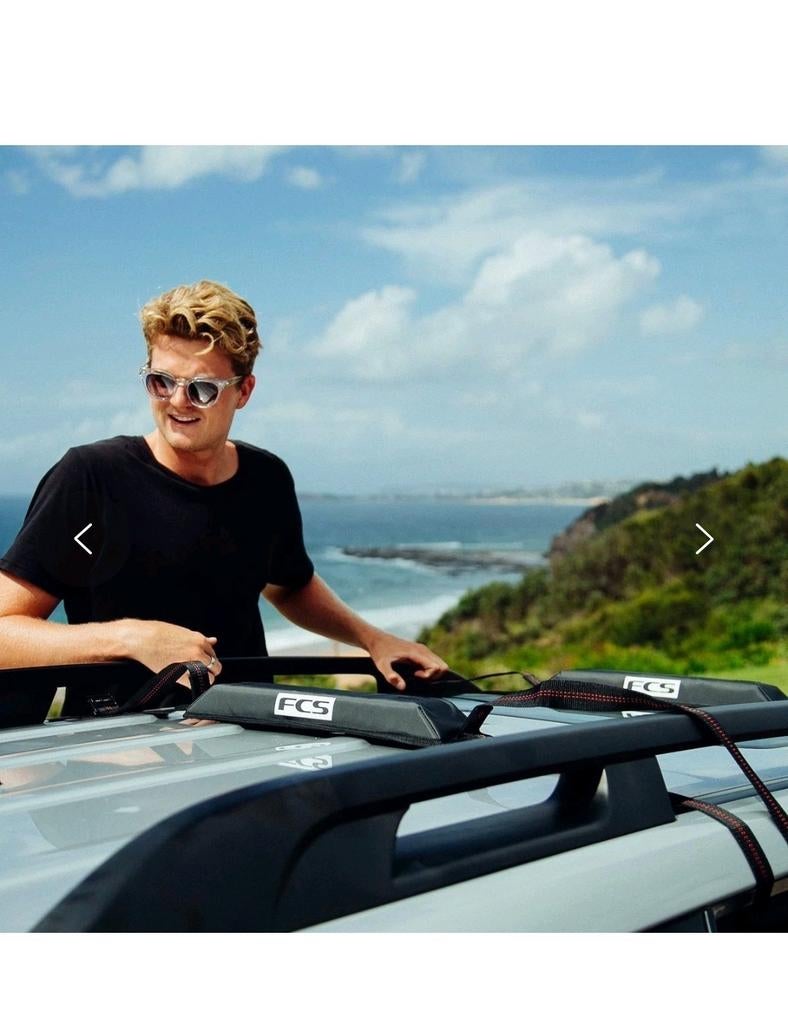 FCS sorftrack voor surfboard op de auto, Watersport en Boten, Golfsurfen, Ophalen, Zo goed als nieuw