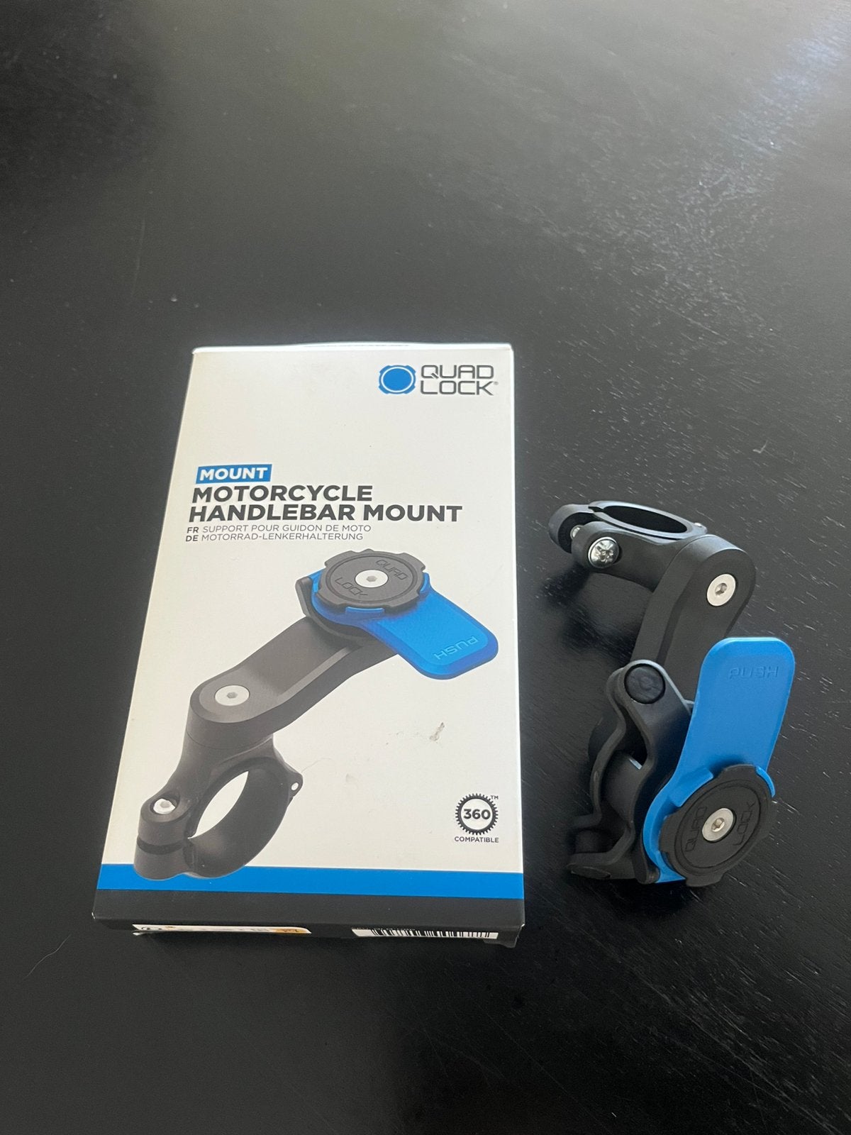Orgineel met trillings demper QUAD LOCK PRIJS IS VAST !, Ophalen, Zo goed als nieuw