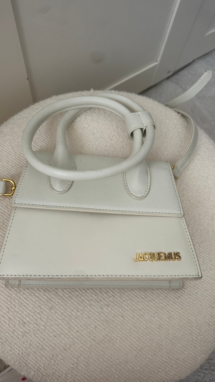 Witte tas, Sieraden, Tassen en Uiterlijk, Tassen | Damestassen, Ophalen of Verzenden, Zo goed als nieuw, Wit, Handtas