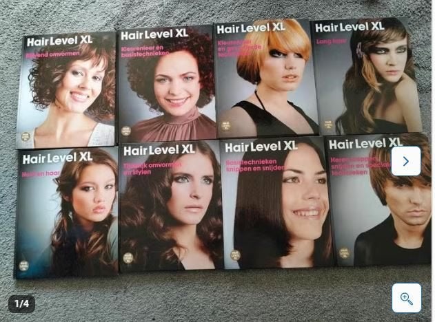Hair Level XL boekenpakket - Kappersopleiding, Boeken, Ophalen of Verzenden, Zo goed als nieuw, Hair Level XL
