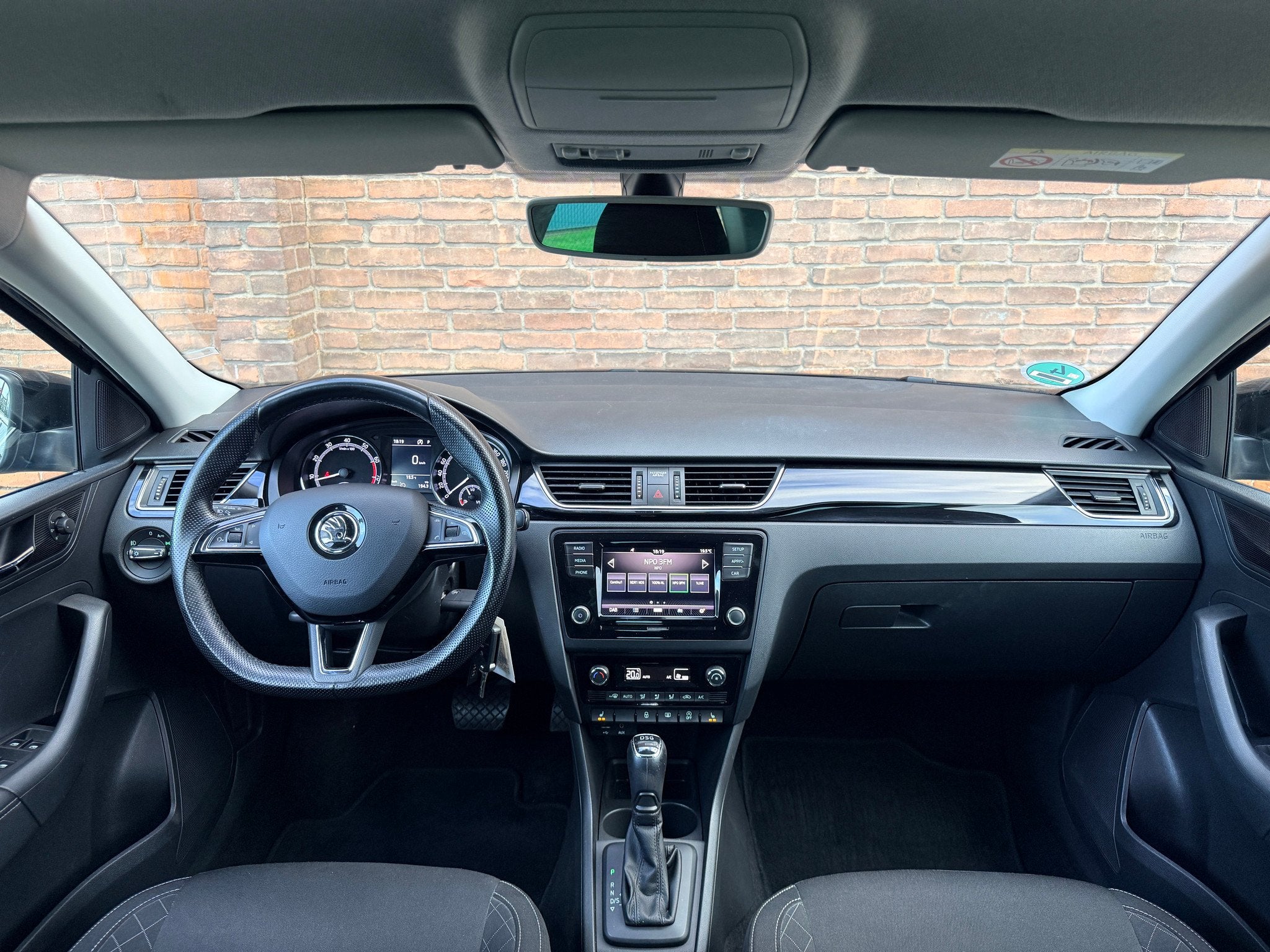 Skoda Rapid SPACEBACK 1.4 TSI Style·DSG·Carplay·Cruise·C, Auto's, Automaat, 1131 kg, 125 pk, Gebruikt