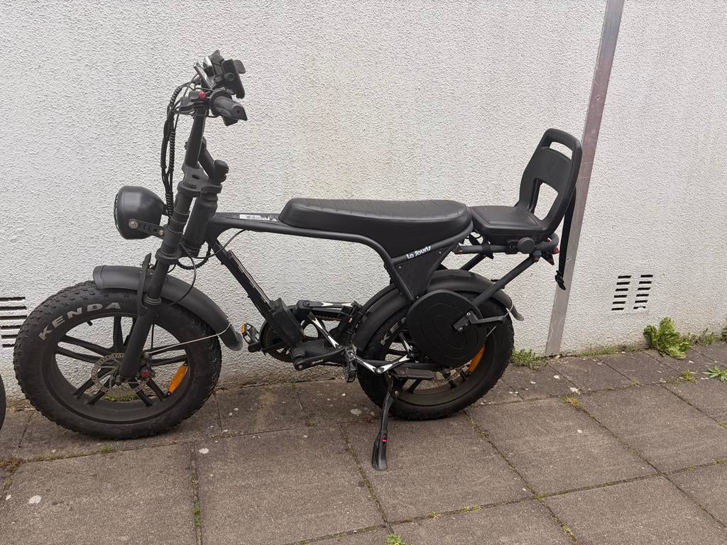 Cross Boss Fatbike E-bike met kinderzitje, Ophalen, Zo goed als nieuw, Overige typen