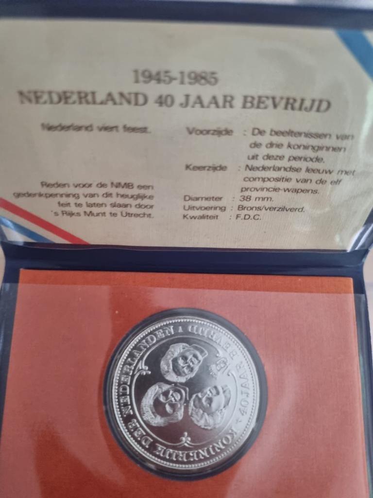 Bevrijdings munt !, Postzegels en Munten, Ophalen of Verzenden
