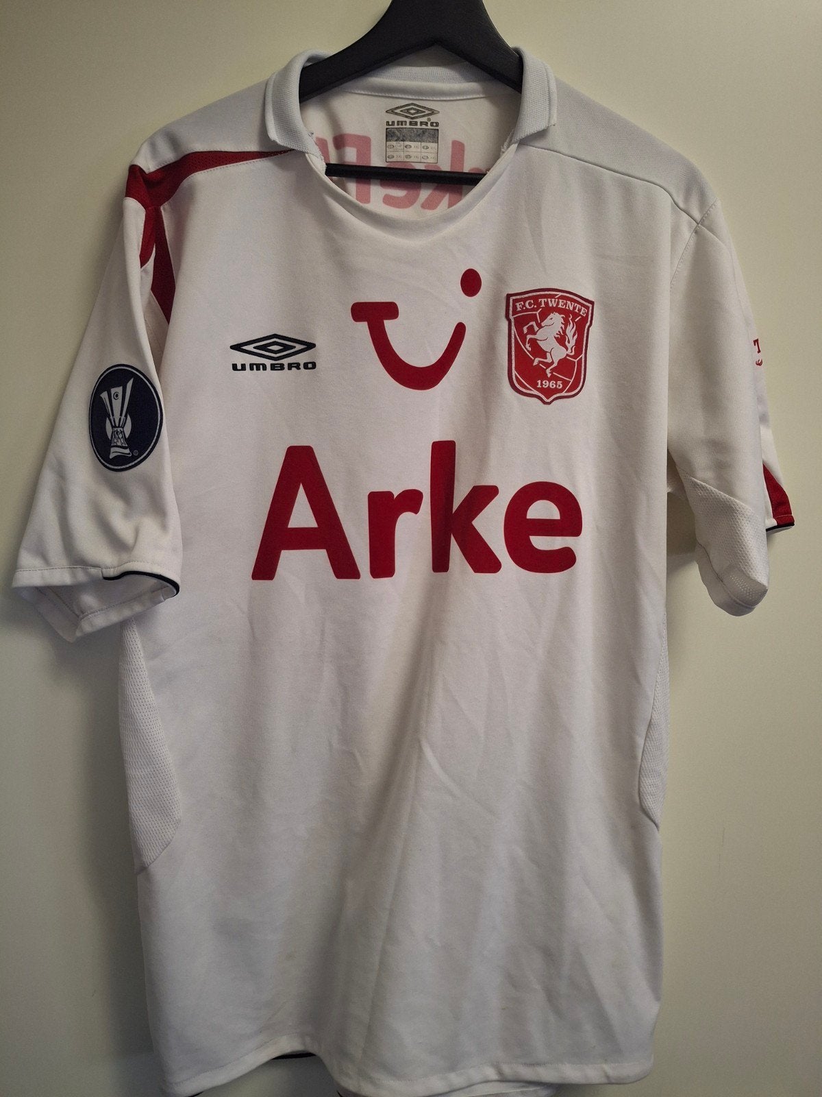 Fc Twente uitshirt 2006-2007 Uefa Cup prepared XXL, Verzamelen, Ophalen of Verzenden, Zo goed als nieuw, F.C. Twente, Shirt
