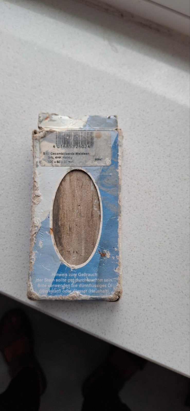 Vintage Apex Abziehstein Slijpsteen - Made in Germany, Ophalen of Verzenden, Gebruikt, Overige typen, Overige merken