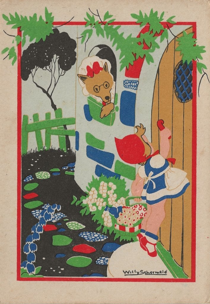 Roodkapje – Willy Schermelé, Verzamelen, Ophalen of Verzenden, 1940 tot 1960, Ongelopen, Kinderen