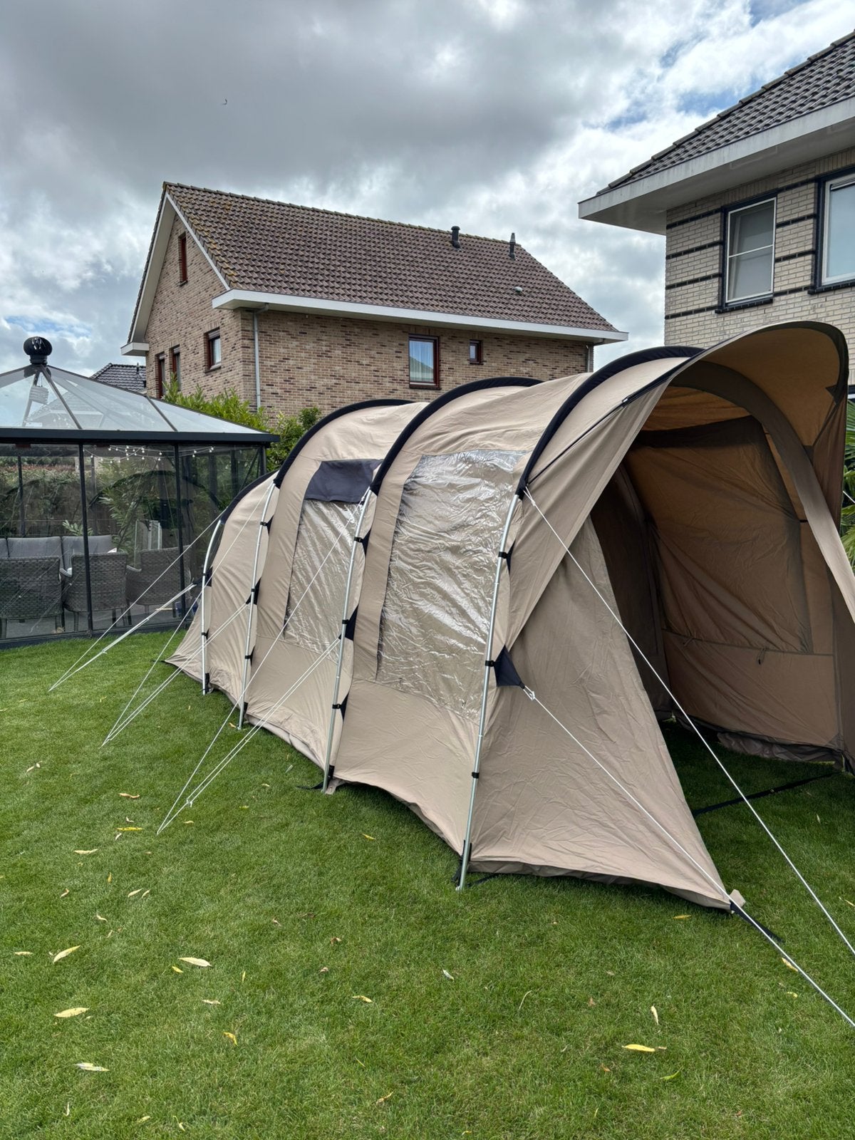 Redwood Birch 3 TC tunneltent - slechts 1x gebruikt!, Caravans en Kamperen, Ophalen, Zo goed als nieuw, Tot en met 3