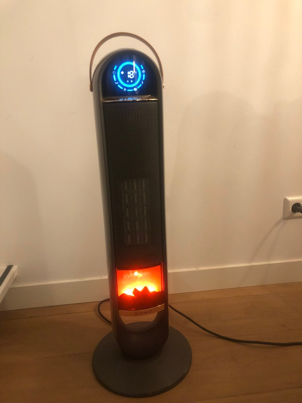 Sinji elektrische kachel, Huis en Inrichting, Kachels, Ophalen, Overige soorten, Elektrisch, Zo goed als nieuw