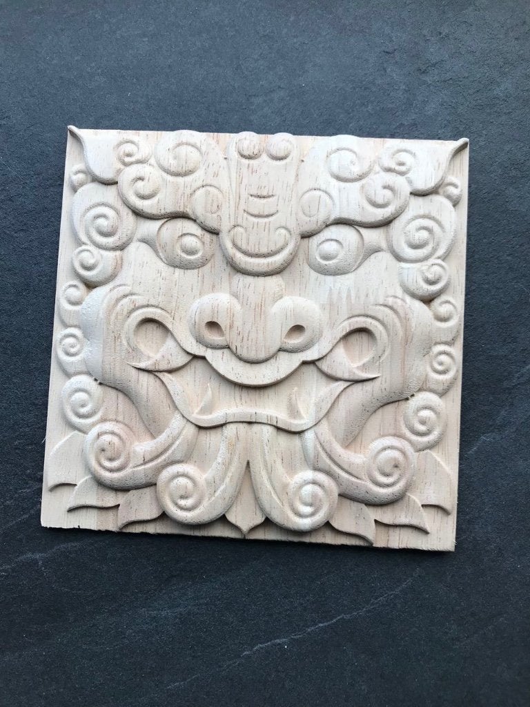 Tibetaans houtsnijwerk voor op een oosterse tibet kast, Nieuw, Ophalen of Verzenden, Schipluidenlaan 20 5035KJ Tilburg, Bruin