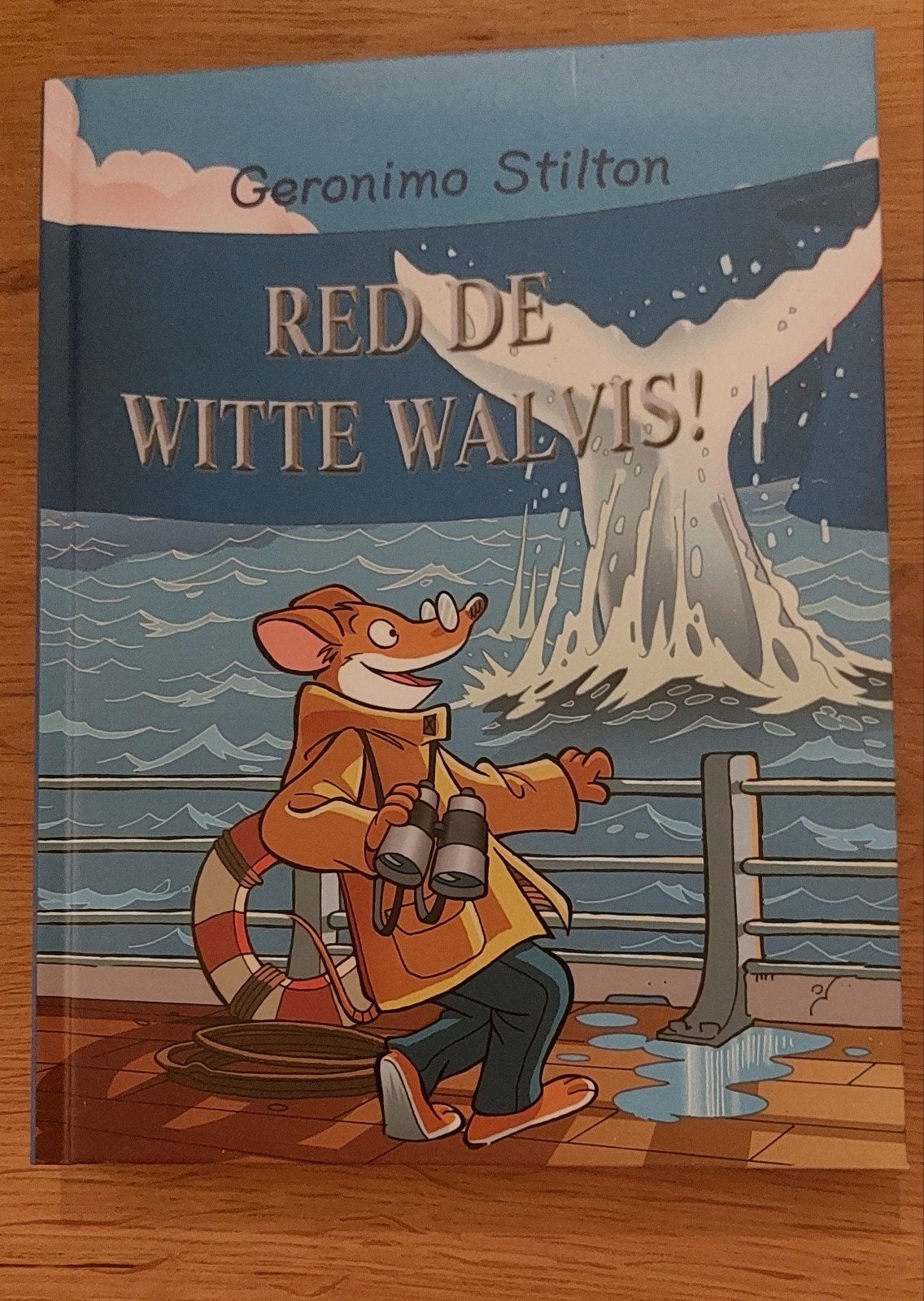 Geronimo Stilton - Red de Witte Walvis!-nieuw, Ophalen of Verzenden, Nieuw, Geronimo Stilton, Fictie algemeen