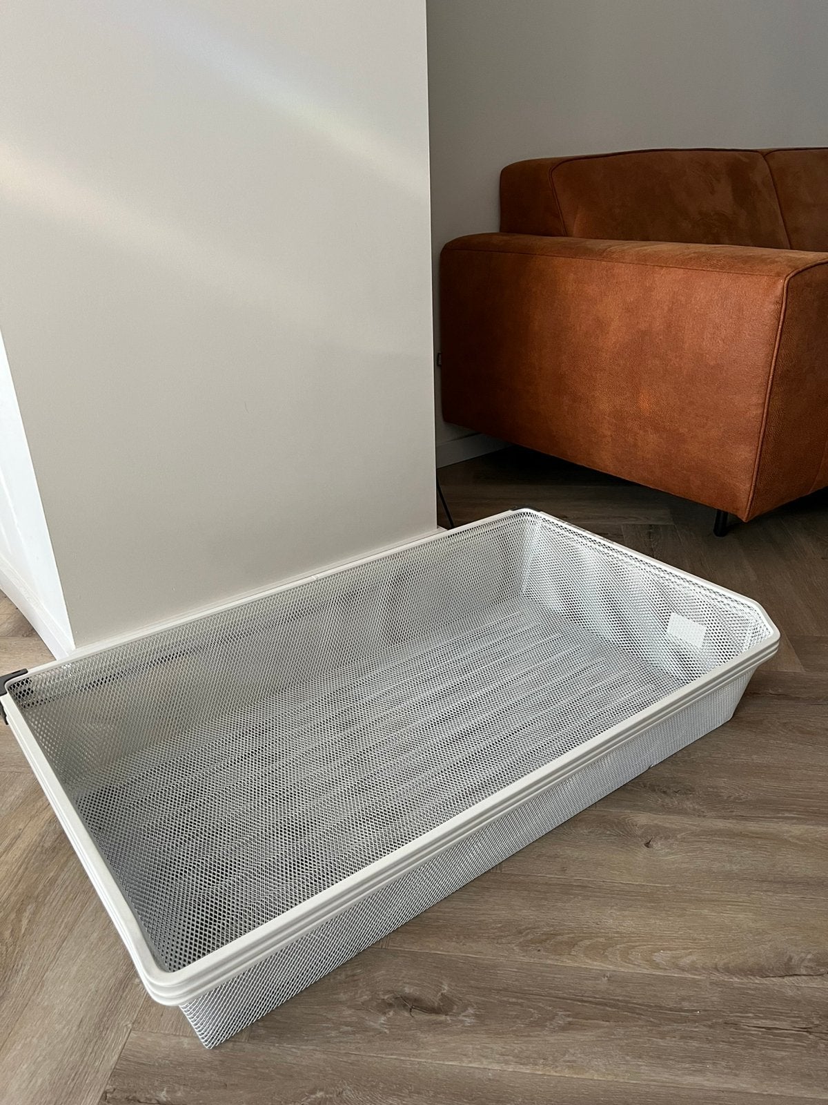 Komplement fijndraad mand, Huis en Inrichting, Ophalen, 50 tot 100 cm, Zo goed als nieuw, Minder dan 100 cm