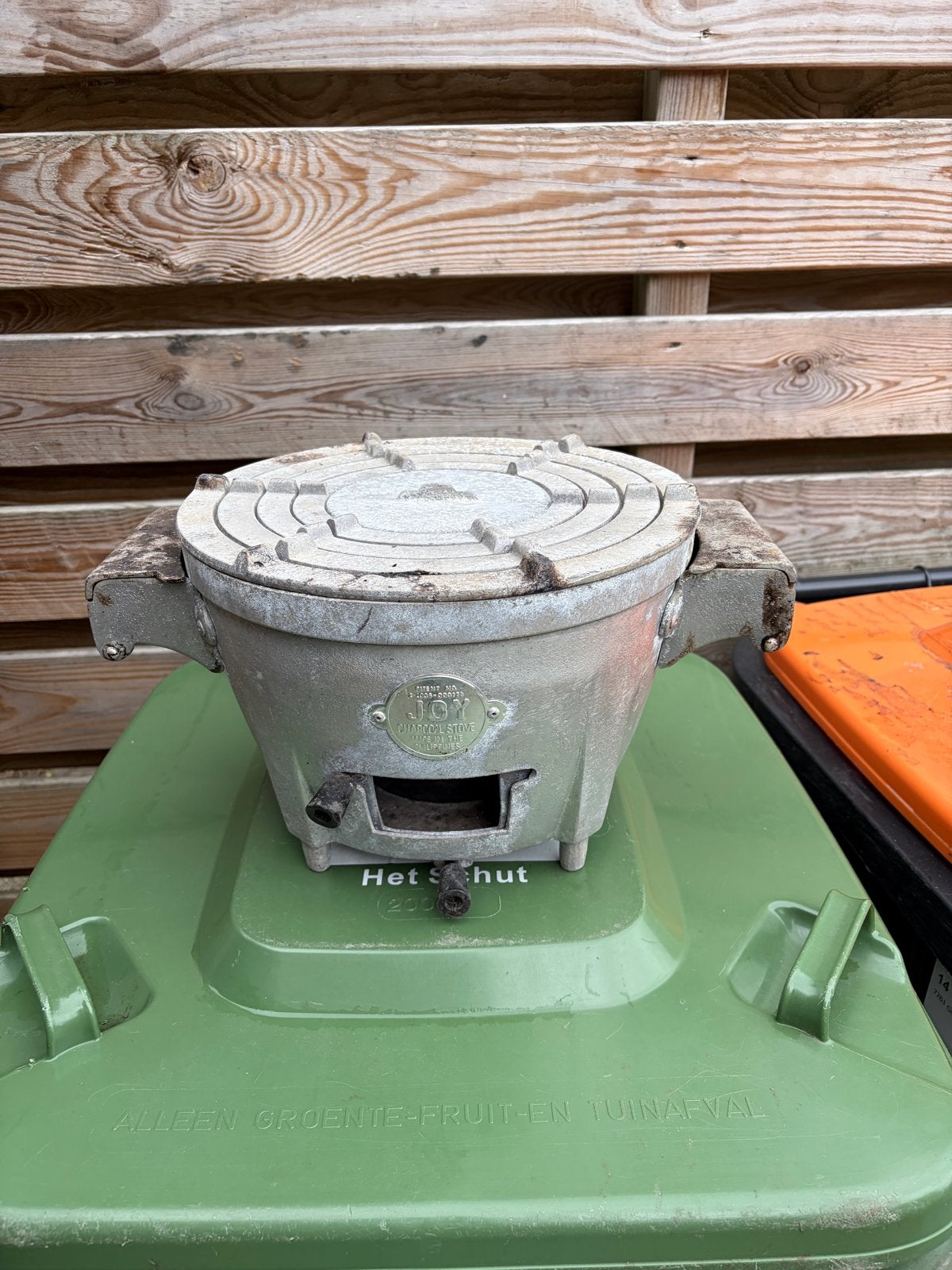 Joy Stove Large 30,5cm - houtskoolfornuis / BBQ, Ophalen, Gebruikt