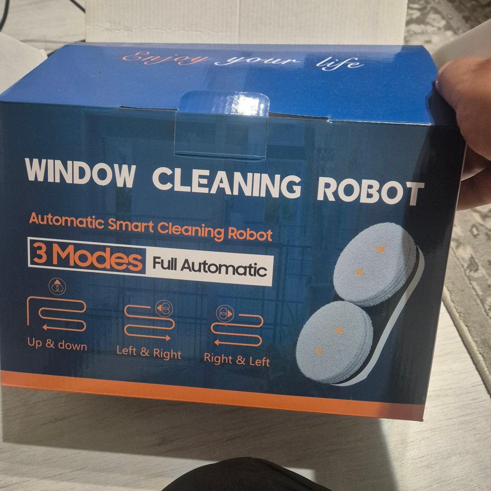 WINDOW CLEANING ROBOT, Ophalen