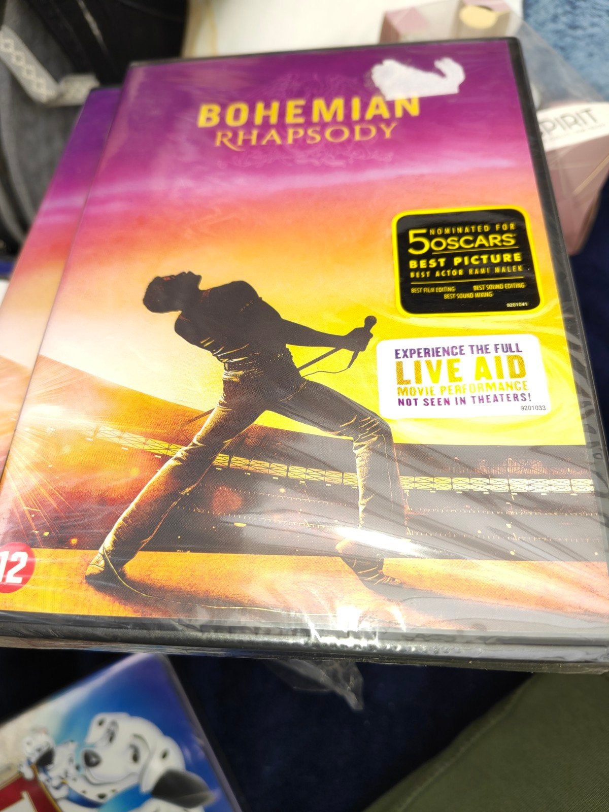 Bohemian Rhapsody DVD - Queen Film met Live Aid optredens, Bonusmateriaal, Ophalen of Verzenden, Duits, Film
