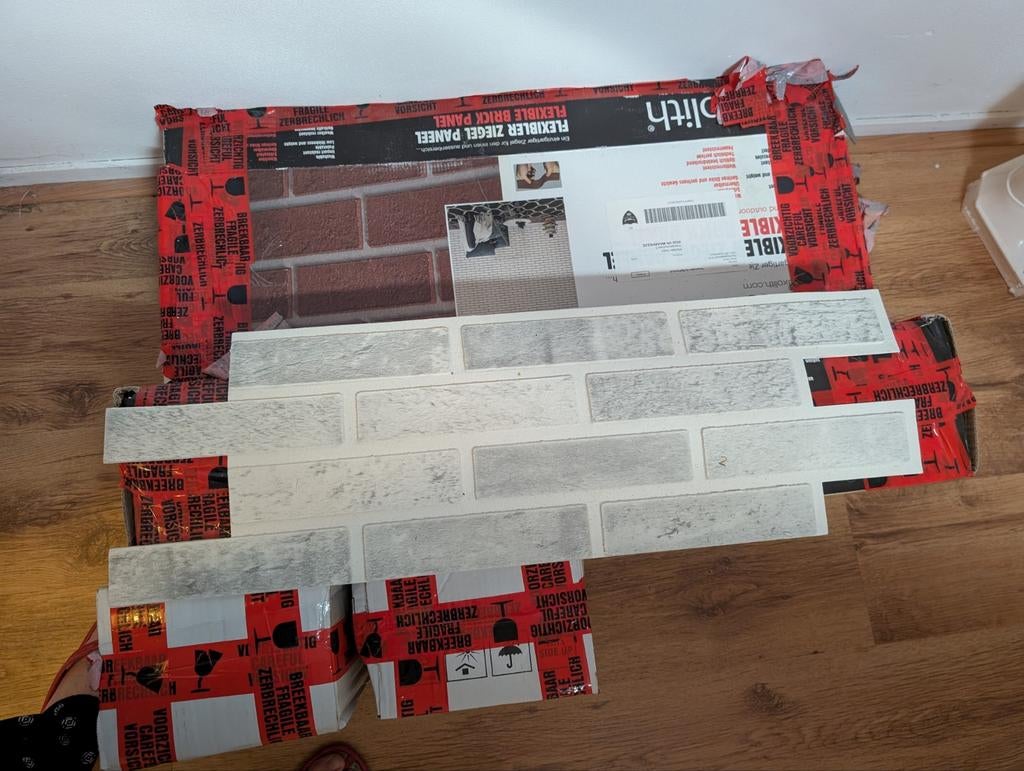 Plak tegels alles kompleet, 60 cm of meer, Ophalen of Verzenden, 10 m² of meer, Wandtegels