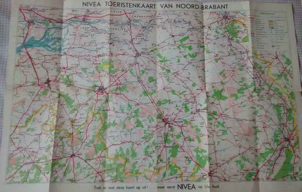 68 / Brabant   Nivea Toeristenkaart 1955, Ophalen of Verzenden