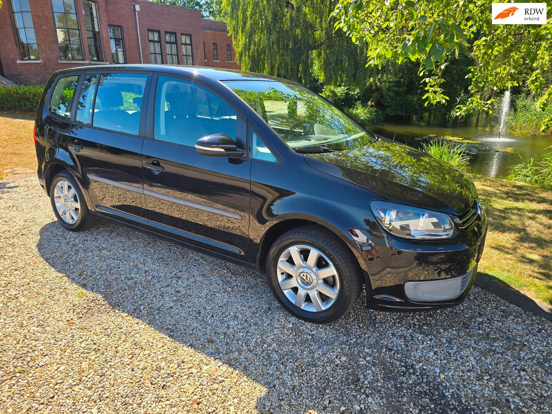 Volkswagen Touran 1.4 TSI 7-persoons AUTOMAAT, Cruise contro, Auto's, Euro 5, Zwart, 4 cilinders, 1436 kg