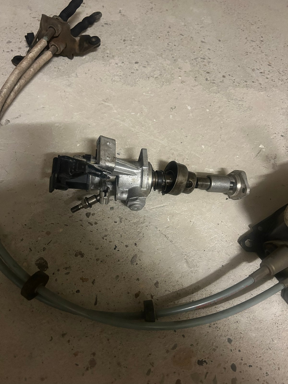 Schakelmechaniek Corrado VR6 - Compleet met kabels, Ophalen of Verzenden, Gebruikt, Volkswagen