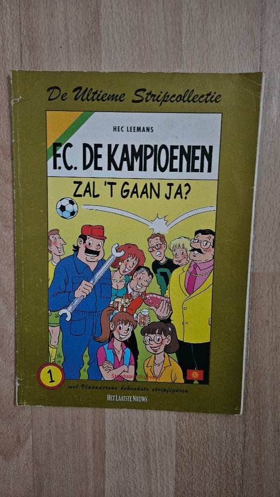 Zal 't gaan, ja F.C. De Kampioenen, Eén stripboek, Ophalen of Verzenden, Gelezen