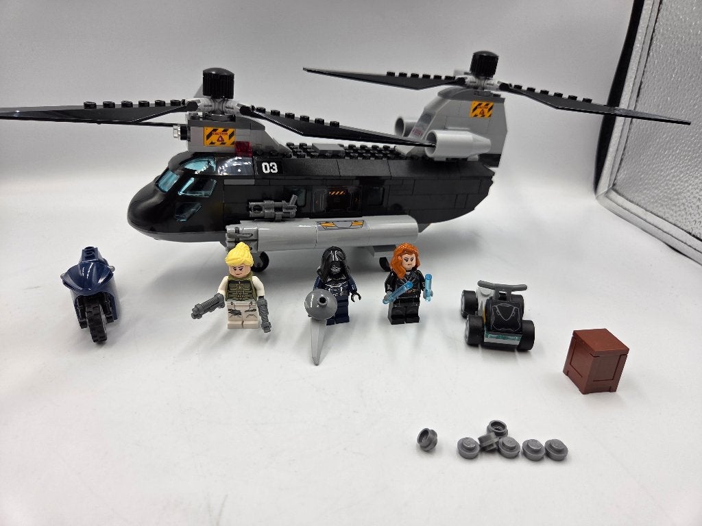 Lego Super Heroes 76162 Black Widow's Helicopter Chase, Marvel, Lego, Ophalen of Verzenden, Zo goed als nieuw