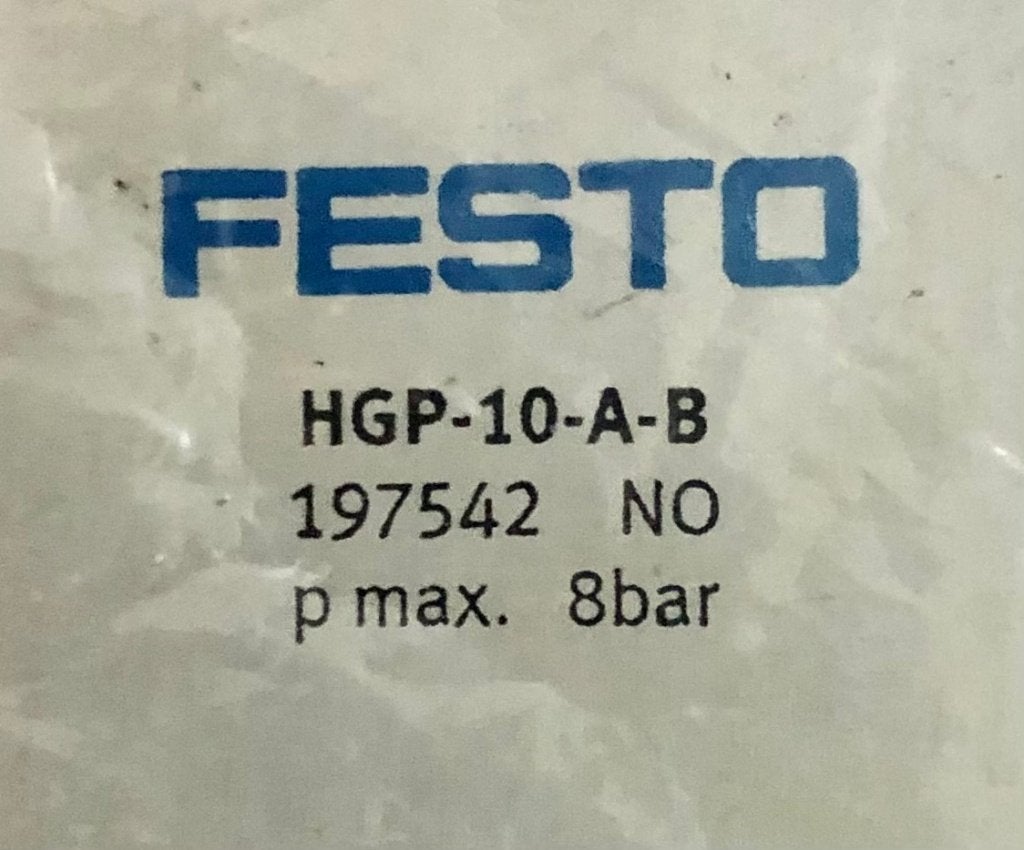 FESTO - Grijper - Gripper - HGP-10-A-B - 197542, Ophalen of Verzenden, Nieuw