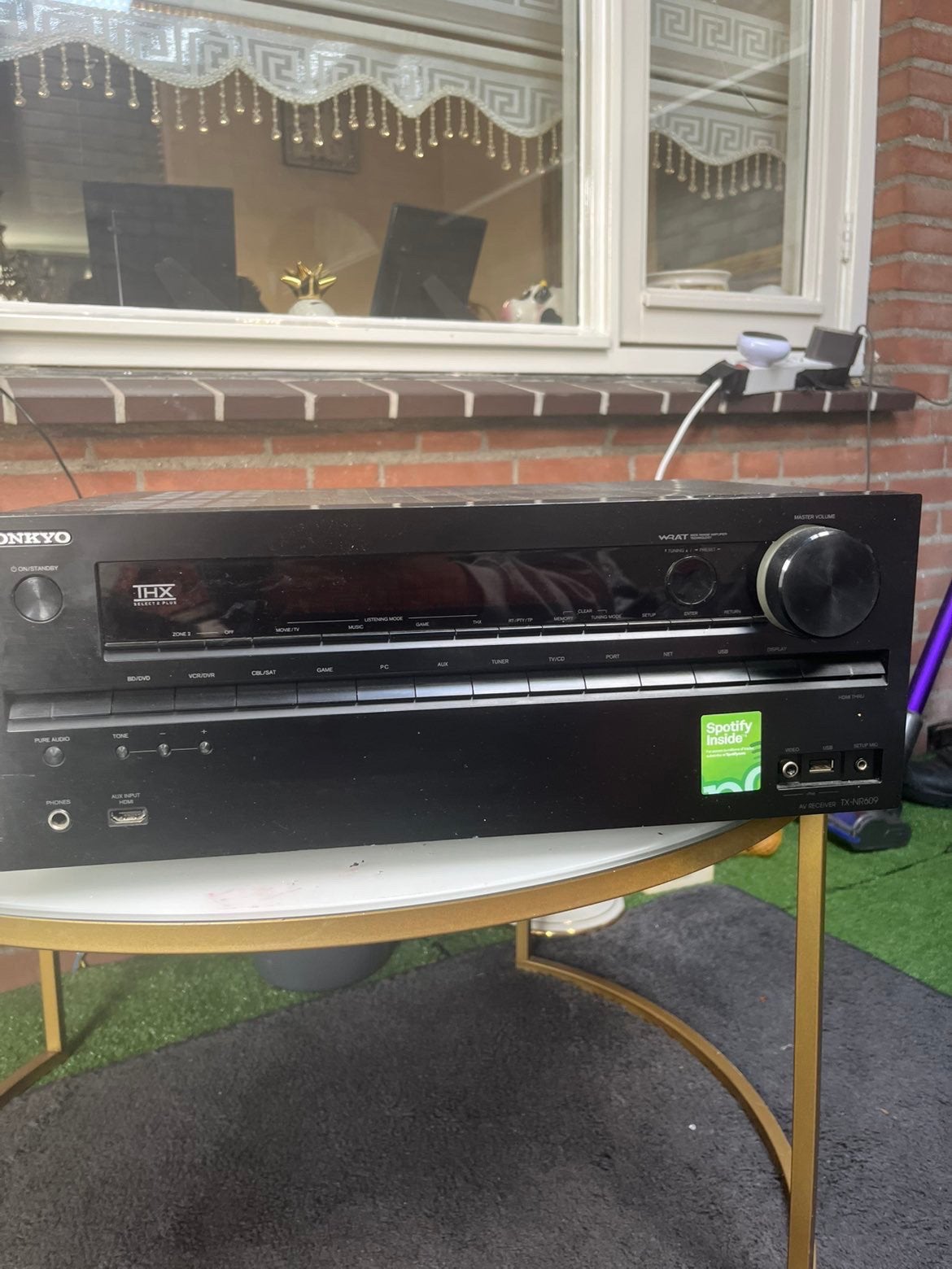 Onkyo TX-NR609, Ophalen of Verzenden, Zo goed als nieuw, 120 watt of meer, Onkyo