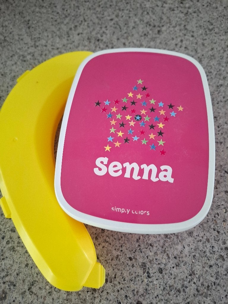 KINDERLUNCHBOX EN BANAAN, Ophalen of Verzenden, Zo goed als nieuw