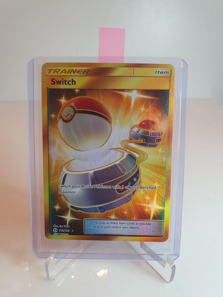 POKEMON KAART; SWITCH FULL ART, 160/148, Ophalen of Verzenden, Nieuw