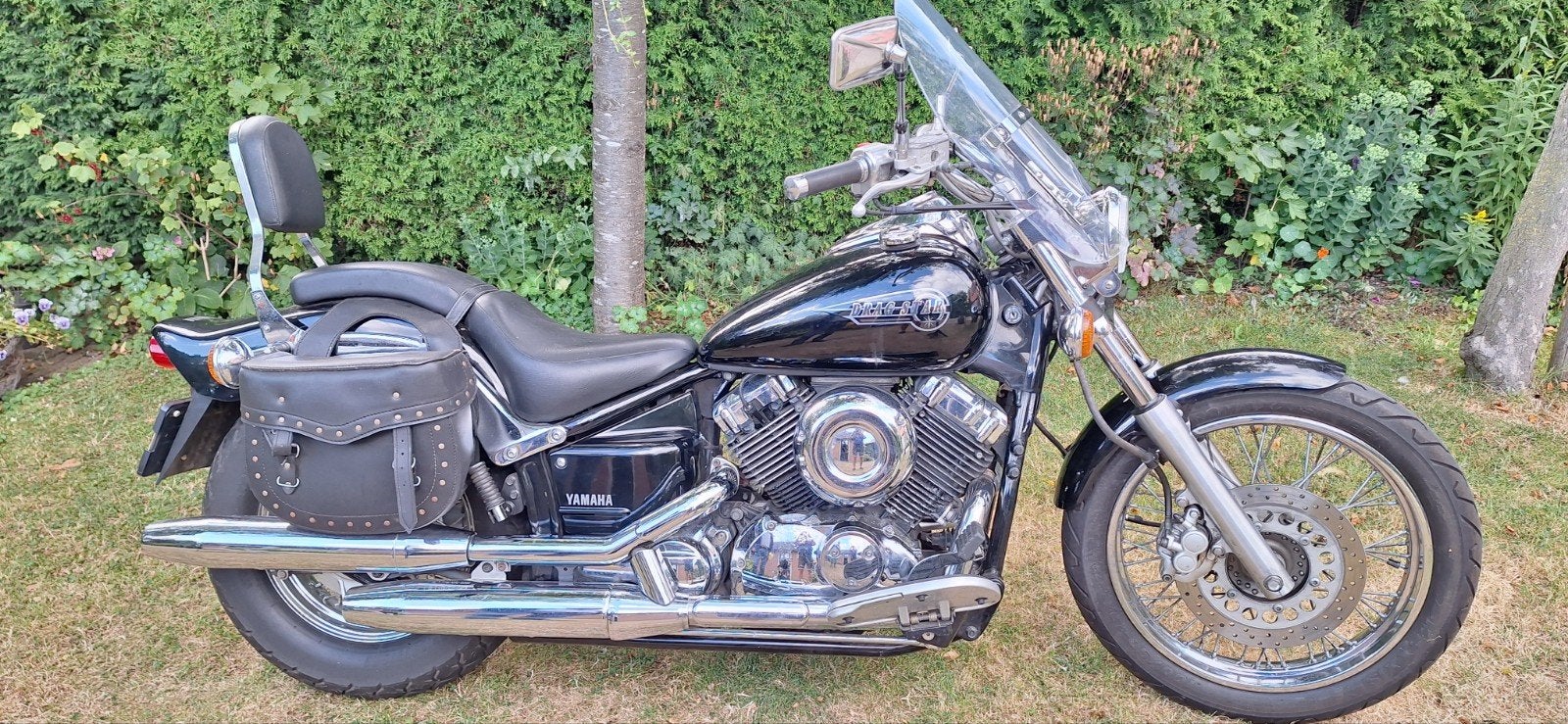 Yamaha XVS 650 DragStar, Motoren, Cardan-aandrijving, 2 cilinders, Chopper, Gebruikt