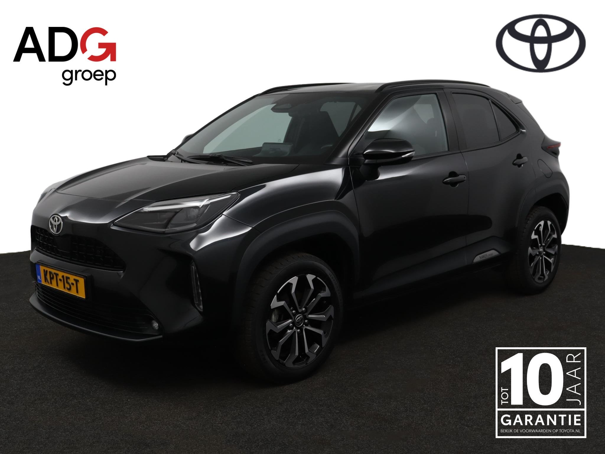 Toyota Yaris Cross 1.5 Hybrid 115 Dynamic | Stoelverwarming, Stof, Gebruikt, 116 pk, Zwart