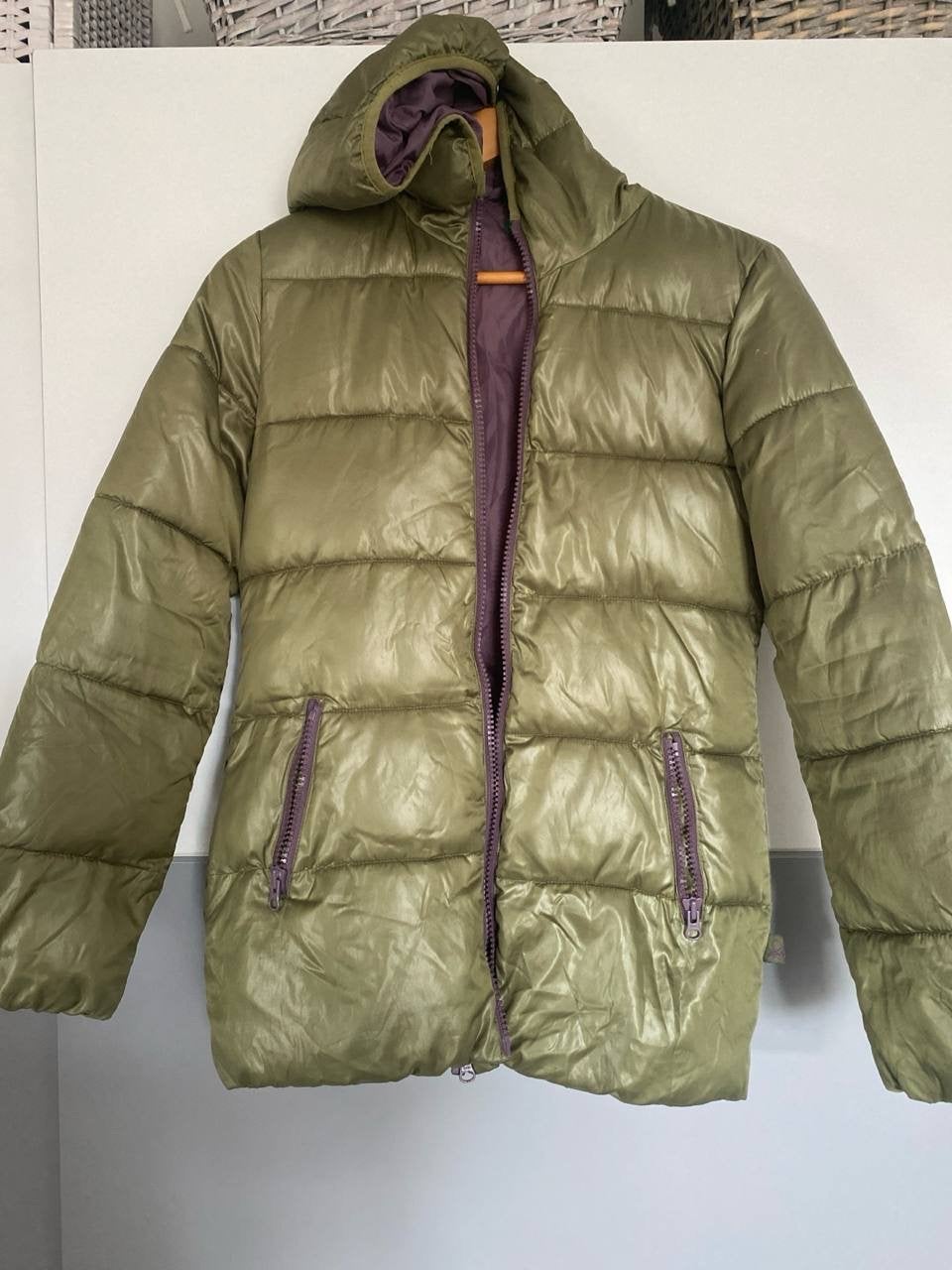 United Colors of Benetton warme jas, Kinderen en Baby's, Ophalen, Zo goed als nieuw, Jongen