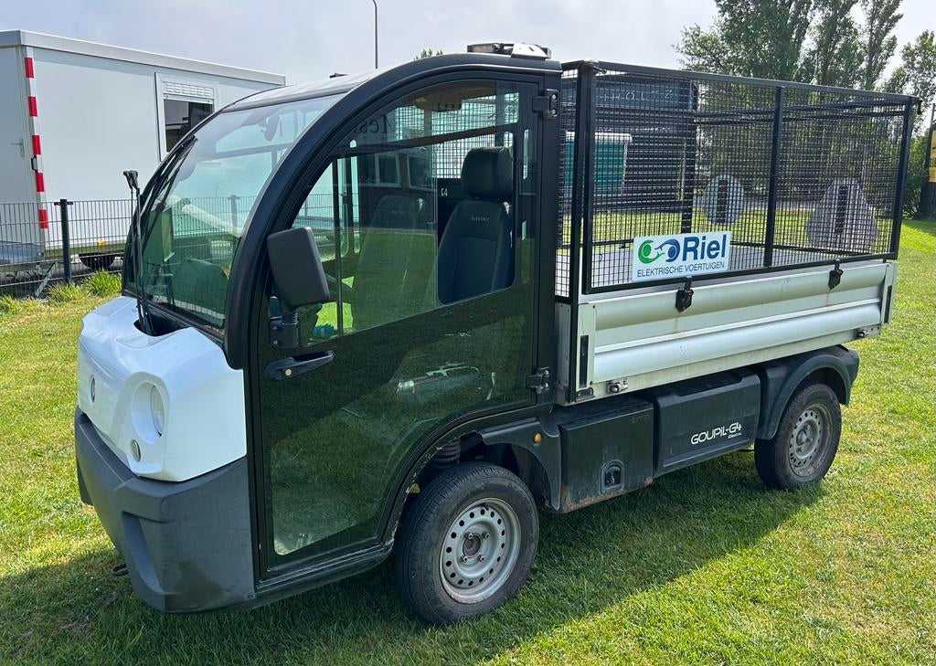 Goupil G4 2017 hydr. kiepbak met loofrekken, Ophalen, Gebruikt, 46 km of meer, 16 km/u of meer