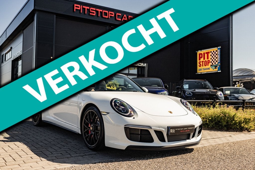 Porsche 911 Cabrio 991.2 3.0 Carrera GTS, 18-Wegs, PDLS+, Ca, Auto's, Automaat, Achterwielaandrijving, Gebruikt, Cabriolet