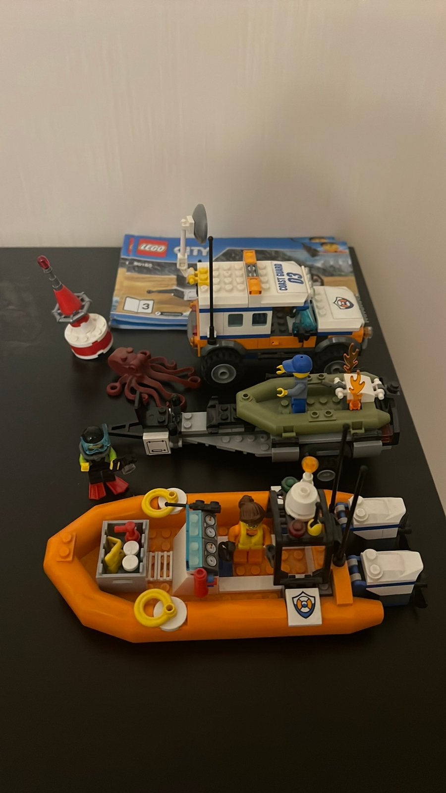 Lego city reddingsvoertuig (60165), Kinderen en Baby's, Speelgoed | Duplo en Lego, Ophalen of Verzenden, Gebruikt