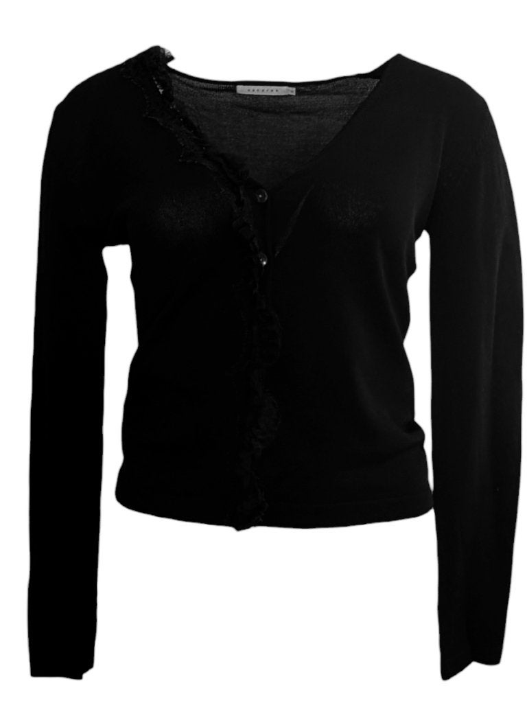 Xandres vest S, Kleding | Dames, Truien en Vesten, Zwart, Ophalen of Verzenden, Zo goed als nieuw