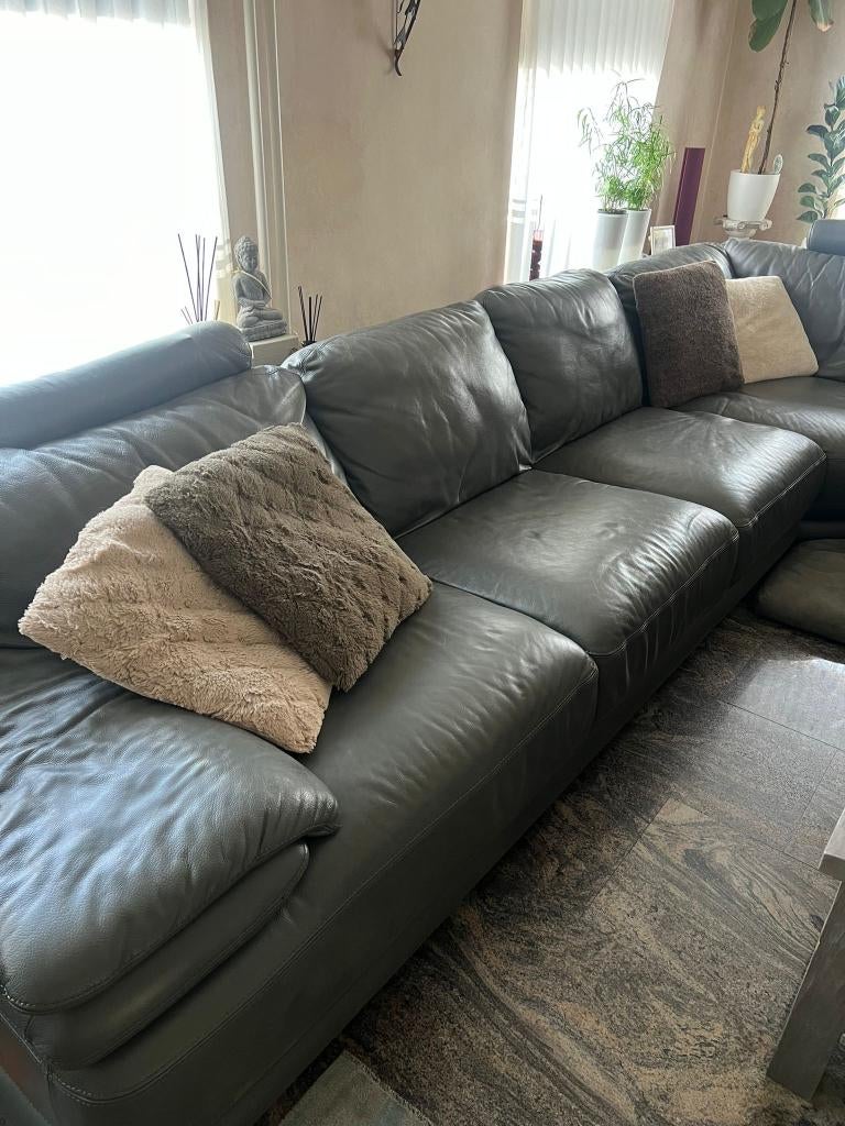 hoekbank, Huis en Inrichting, Banken | Bankstellen, Ophalen, Gebruikt, Hoekbank, 300 cm of meer