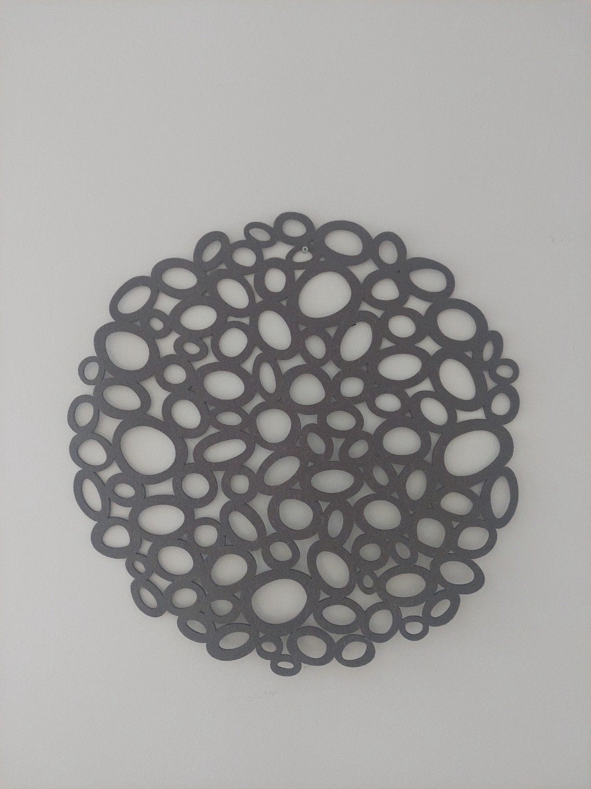 Mooi grijs object van Fuci van vilt 60 cm, Hobby en Vrije tijd, Vilt, Ophalen of Verzenden, Los Vilt