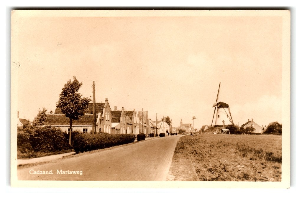 Cadzand, Mariaweg, Verzenden, 1940 tot 1960, Gelopen, Zeeland