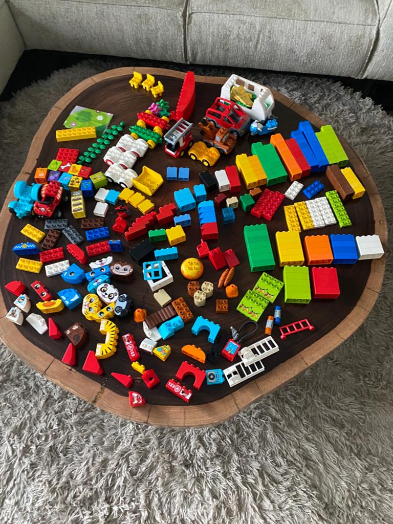 Grote verzameling LEGO Duplo blokken en voertuigen, Gebruikt, Ophalen of Verzenden, Duplo, Inclusief accessoires