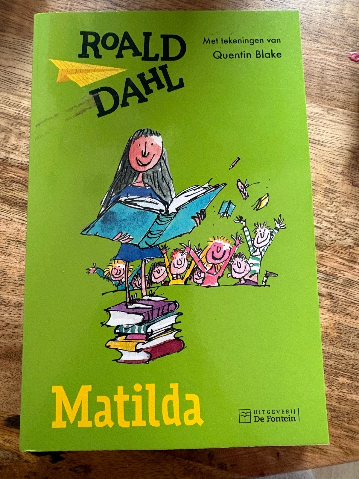 Matilda - Roald Dahl (met tekeningen van Quentin Blake), Ophalen of Verzenden, Zo goed als nieuw, Fictie algemeen
