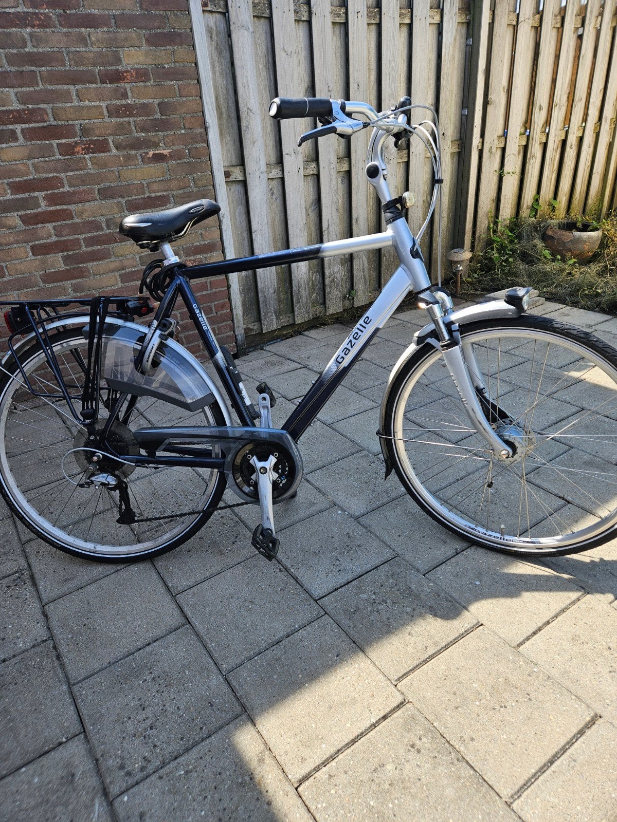 Gazelle herenfiets 24 versnellingen, Fietsen en Brommers, Fietsen | Heren | Herenfietsen, Ophalen, Gebruikt, Gazelle, Versnellingen