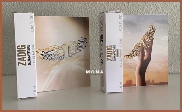 Zadig parfum samples proefjes testers monsters, Sieraden, Tassen en Uiterlijk, Uiterlijk | Parfum, Verzenden, Nieuw